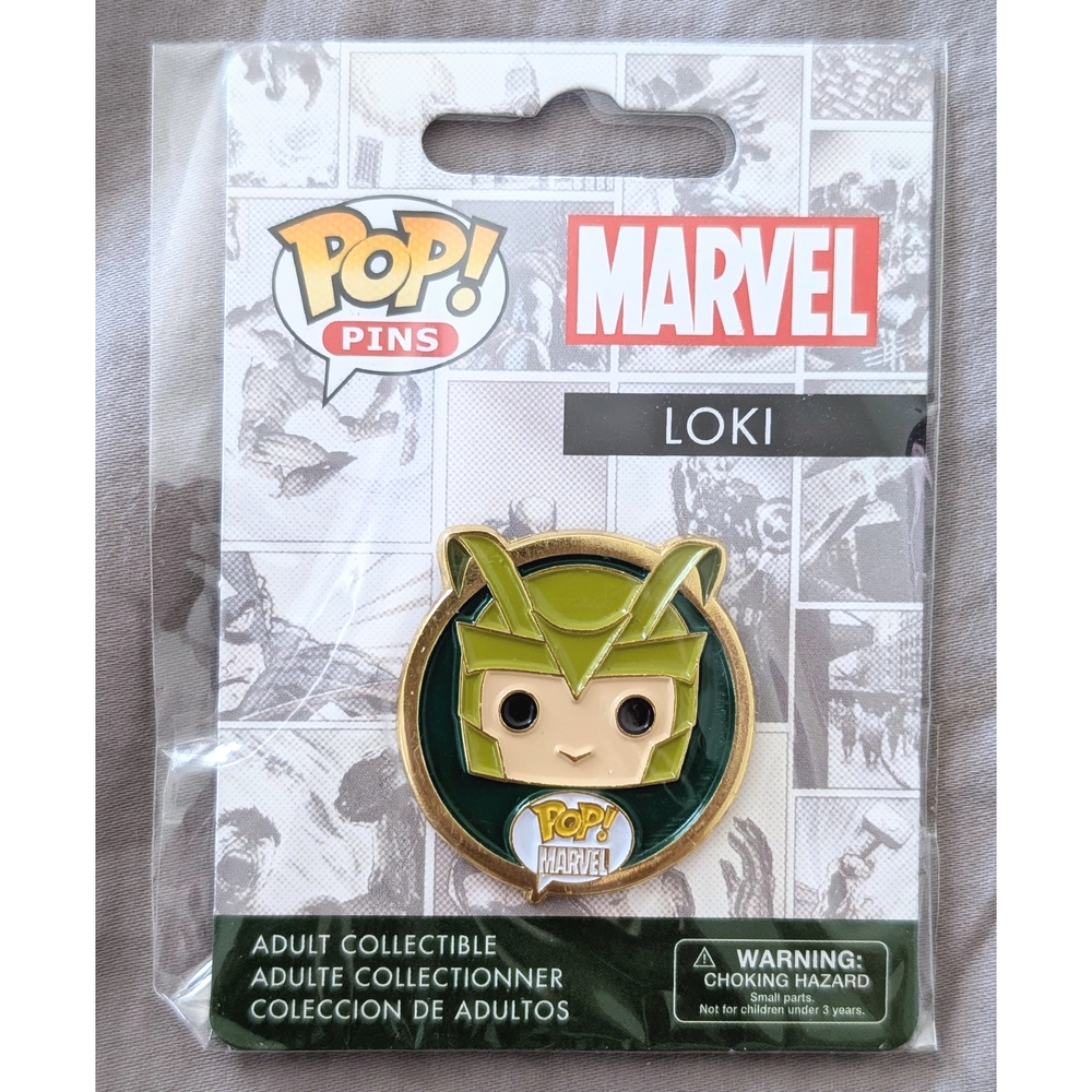 Marvel Loki Pop Pin